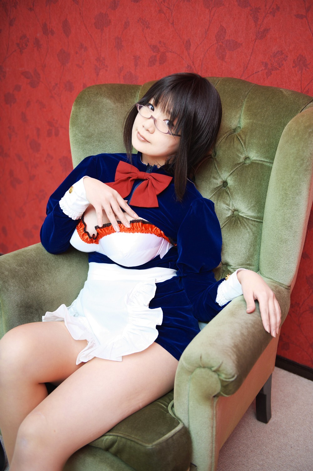 [Cosplay] 2013.03.28 Sexy Maid - Big Tits 1